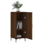 vidaXL Sideboard Braun Eichen-Optik 34,5x34x90 cm Holzwerkstoff vidaXL Sideboard Braun Eichen-Optik 34,5x34x90 cm Holzwerkstoff