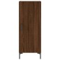 vidaXL Sideboard Braun Eichen-Optik 34,5x34x90 cm Holzwerkstoff vidaXL Sideboard Braun Eichen-Optik 34,5x34x90 cm Holzwerkstoff