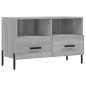 vidaXL TV-Schrank Grau Sonoma 80x36x50 cm Holzwerkstoff vidaXL TV-Schrank Grau Sonoma 80x36x50 cm Holzwerkstoff