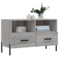 vidaXL TV-Schrank Grau Sonoma 80x36x50 cm Holzwerkstoff vidaXL TV-Schrank Grau Sonoma 80x36x50 cm Holzwerkstoff