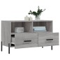 vidaXL TV-Schrank Grau Sonoma 80x36x50 cm Holzwerkstoff vidaXL TV-Schrank Grau Sonoma 80x36x50 cm Holzwerkstoff
