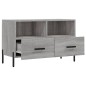 vidaXL TV-Schrank Grau Sonoma 80x36x50 cm Holzwerkstoff vidaXL TV-Schrank Grau Sonoma 80x36x50 cm Holzwerkstoff
