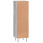 vidaXL Badschrank Grau Sonoma 30x30x100 cm Holzwerkstoff vidaXL Badschrank Grau Sonoma 30x30x100 cm Holzwerkstoff