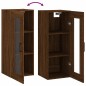 vidaXL Wandschrank Braun Eichen-Optik 34,5x34x90 cm