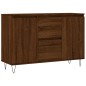 vidaXL Sideboard Braun Eichen-Optik 104x35x70 cm Holzwerkstoff vidaXL Sideboard Braun Eichen-Optik 104x35x70 cm Holzwerkstoff
