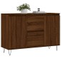 vidaXL Sideboard Braun Eichen-Optik 104x35x70 cm Holzwerkstoff vidaXL Sideboard Braun Eichen-Optik 104x35x70 cm Holzwerkstoff