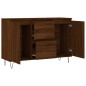 vidaXL Sideboard Braun Eichen-Optik 104x35x70 cm Holzwerkstoff vidaXL Sideboard Braun Eichen-Optik 104x35x70 cm Holzwerkstoff