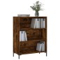 vidaXL Bücherregal Räuchereiche 69,5x32,5x90 cm Holzwerkstoff vidaXL Bücherregal Räuchereiche 69,5x32,5x90 cm Holzwerkstoff
