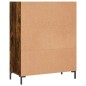 vidaXL Bücherregal Räuchereiche 69,5x32,5x90 cm Holzwerkstoff vidaXL Bücherregal Räuchereiche 69,5x32,5x90 cm Holzwerkstoff