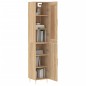 vidaXL Highboard Sonoma-Eiche 34,5x34x180 cm Holzwerkstoff vidaXL Highboard Sonoma-Eiche 34,5x34x180 cm Holzwerkstoff