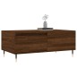 vidaXL Couchtisch Braun Eichen-Optik 90x50x36,5 cm Holzwerkstoff vidaXL Couchtisch Braun Eichen-Optik 90x50x36,5 cm Holzwerkstoff