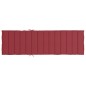 Sonnenliegen-Auflage Weinrot 200x70x3 cm Oxford-Gewebe Sonnenliegen-Auflage Weinrot 200x70x3 cm Oxford-Gewebe