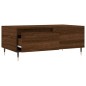 vidaXL Couchtisch Braun Eichen-Optik 90x50x36,5 cm Holzwerkstoff vidaXL Couchtisch Braun Eichen-Optik 90x50x36,5 cm Holzwerkstoff