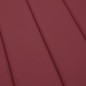 Sonnenliegen-Auflage Weinrot 200x70x3 cm Oxford-Gewebe Sonnenliegen-Auflage Weinrot 200x70x3 cm Oxford-Gewebe