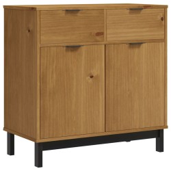 vidaXL Sideboard FLAM 80x40x80 cm Massivholz Kiefer