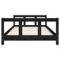 vidaXL Kinderbett Schwarz 90x190 cm Massivholz Kiefer vidaXL Kinderbett Schwarz 90x190 cm Massivholz Kiefer