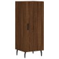 vidaXL Sideboard Braun Eichen-Optik 34,5x34x90 cm Holzwerkstoff vidaXL Sideboard Braun Eichen-Optik 34,5x34x90 cm Holzwerkstoff