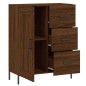 vidaXL Sideboard Braun Eichen-Optik 69,5x34x90 cm Holzwerkstoff vidaXL Sideboard Braun Eichen-Optik 69,5x34x90 cm Holzwerkstoff