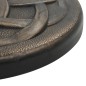 vidaXL Sonnenschirmfuß Rund 11 kg Bronze Polyharz vidaXL Sonnenschirmfuß Rund 11 kg Bronze Polyharz