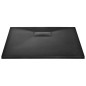 vidaXL Duschwanne SMC Schwarz 80×80 cm vidaXL Duschwanne SMC Schwarz 80×80 cm