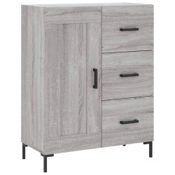 vidaXL Sideboard Grau Sonoma 69,5x34x90 cm Holzwerkstoff