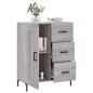 vidaXL Sideboard Grau Sonoma 69,5x34x90 cm Holzwerkstoff vidaXL Sideboard Grau Sonoma 69,5x34x90 cm Holzwerkstoff