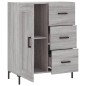 vidaXL Sideboard Grau Sonoma 69,5x34x90 cm Holzwerkstoff vidaXL Sideboard Grau Sonoma 69,5x34x90 cm Holzwerkstoff
