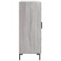 vidaXL Sideboard Grau Sonoma 69,5x34x90 cm Holzwerkstoff vidaXL Sideboard Grau Sonoma 69,5x34x90 cm Holzwerkstoff