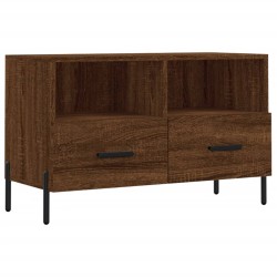 vidaXL TV-Schrank Braun Eichen-Optik 80x36x50 cm Holzwerkstoff