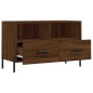vidaXL TV-Schrank Braun Eichen-Optik 80x36x50 cm Holzwerkstoff vidaXL TV-Schrank Braun Eichen-Optik 80x36x50 cm Holzwerkstoff