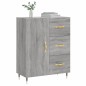 vidaXL Sideboard Grau Sonoma 69,5x34x90 cm Holzwerkstoff vidaXL Sideboard Grau Sonoma 69,5x34x90 cm Holzwerkstoff