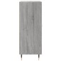 vidaXL Sideboard Grau Sonoma 69,5x34x90 cm Holzwerkstoff vidaXL Sideboard Grau Sonoma 69,5x34x90 cm Holzwerkstoff