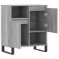 vidaXL Sideboard Grau Sonoma 60x35x70 cm Holzwerkstoff vidaXL Sideboard Grau Sonoma 60x35x70 cm Holzwerkstoff