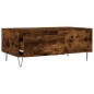 vidaXL Couchtisch Räuchereiche 90x50x36,5 cm Holzwerkstoff vidaXL Couchtisch Räuchereiche 90x50x36,5 cm Holzwerkstoff