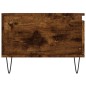 vidaXL Couchtisch Räuchereiche 90x50x36,5 cm Holzwerkstoff vidaXL Couchtisch Räuchereiche 90x50x36,5 cm Holzwerkstoff