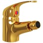 vidaXL Badezimmer Bidet Mischbatterie Golden 13x12 cm vidaXL Badezimmer Bidet Mischbatterie Golden 13x12 cm
