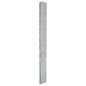 vidaXL Zaunpfosten 40 Stk. Silbern 200 cm Verzinkter Stahl vidaXL Zaunpfosten 40 Stk. Silbern 200 cm Verzinkter Stahl