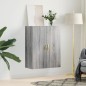 vidaXL Wandschrank Grau Sonoma 69,5x34x90 cm vidaXL Wandschrank Grau Sonoma 69,5x34x90 cm