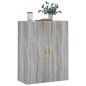 vidaXL Wandschrank Grau Sonoma 69,5x34x90 cm vidaXL Wandschrank Grau Sonoma 69,5x34x90 cm