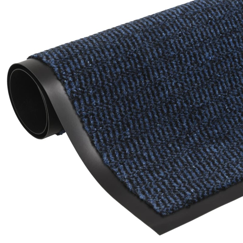 vidaXL Fußmatte getuftet 60x150 cm Blau vidaXL Fußmatte getuftet 60x150 cm Blau