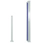 vidaXL Ausziehbare Seitenmarkise 120x300 cm Blau vidaXL Ausziehbare Seitenmarkise 120x300 cm Blau
