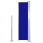 vidaXL Ausziehbare Seitenmarkise 120x300 cm Blau vidaXL Ausziehbare Seitenmarkise 120x300 cm Blau