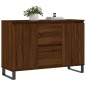 vidaXL Sideboard Braun Eichen-Optik 104x35x70 cm Holzwerkstoff vidaXL Sideboard Braun Eichen-Optik 104x35x70 cm Holzwerkstoff