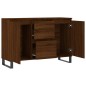 vidaXL Sideboard Braun Eichen-Optik 104x35x70 cm Holzwerkstoff vidaXL Sideboard Braun Eichen-Optik 104x35x70 cm Holzwerkstoff