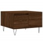 vidaXL Couchtisch Braun Eichen-Optik 55x55x36,5 cm Holzwerkstoff vidaXL Couchtisch Braun Eichen-Optik 55x55x36,5 cm Holzwerkstoff