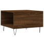 vidaXL Couchtisch Braun Eichen-Optik 55x55x36,5 cm Holzwerkstoff vidaXL Couchtisch Braun Eichen-Optik 55x55x36,5 cm Holzwerkstoff