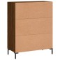 vidaXL Sideboard Braun Eichen-Optik 69,5x34x90 cm Holzwerkstoff vidaXL Sideboard Braun Eichen-Optik 69,5x34x90 cm Holzwerkstoff