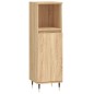 vidaXL Badschrank Sonoma-Eiche 30x30x100 cm Holzwerkstoff vidaXL Badschrank Sonoma-Eiche 30x30x100 cm Holzwerkstoff