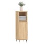 vidaXL Badschrank Sonoma-Eiche 30x30x100 cm Holzwerkstoff vidaXL Badschrank Sonoma-Eiche 30x30x100 cm Holzwerkstoff