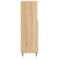 vidaXL Badschrank Sonoma-Eiche 30x30x100 cm Holzwerkstoff vidaXL Badschrank Sonoma-Eiche 30x30x100 cm Holzwerkstoff